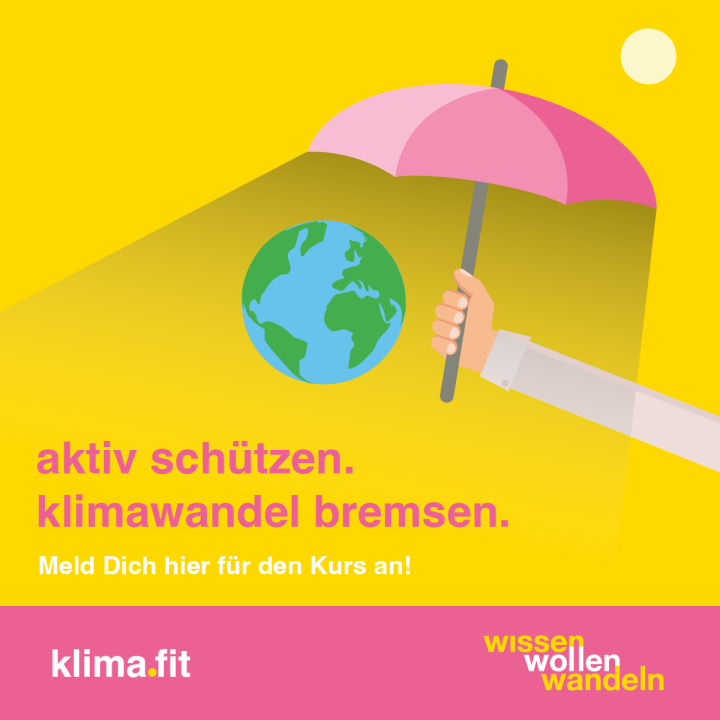 Bewerbungspost für die Klimafit Kurse