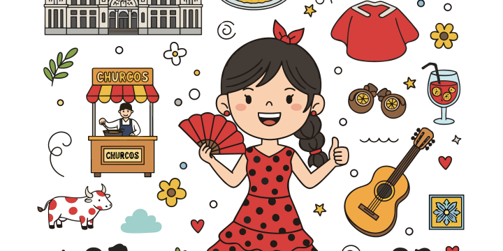 Icons von spanischen Dingen