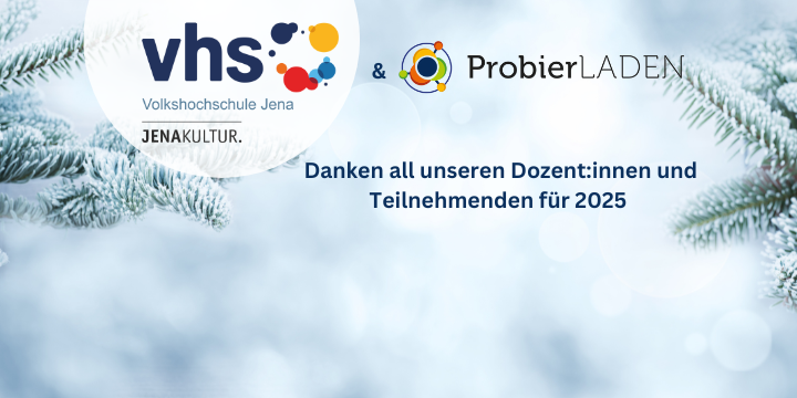 Danksagung an all unsere TN & Dozenten